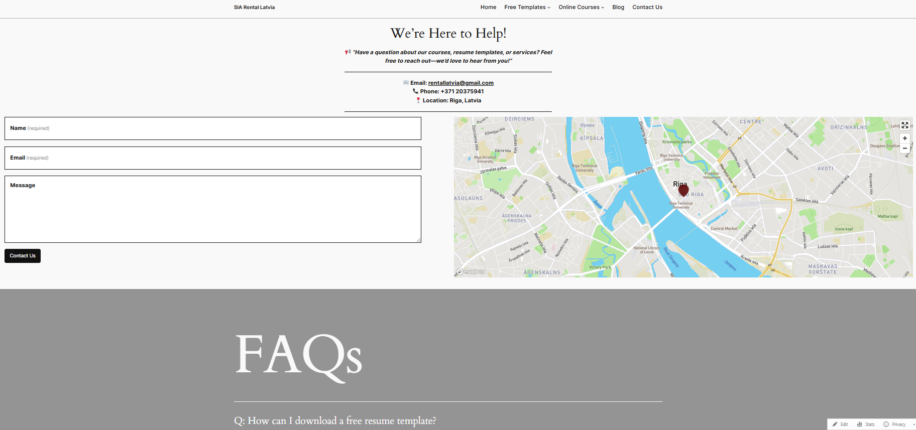 Checkout page thumbnail